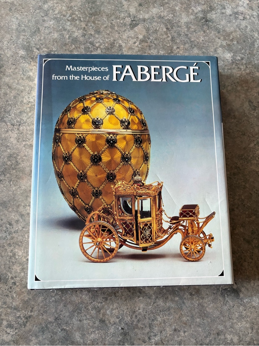 Masterpieces from the House of FABERGE Hardcover with Dust Jacket GUC
